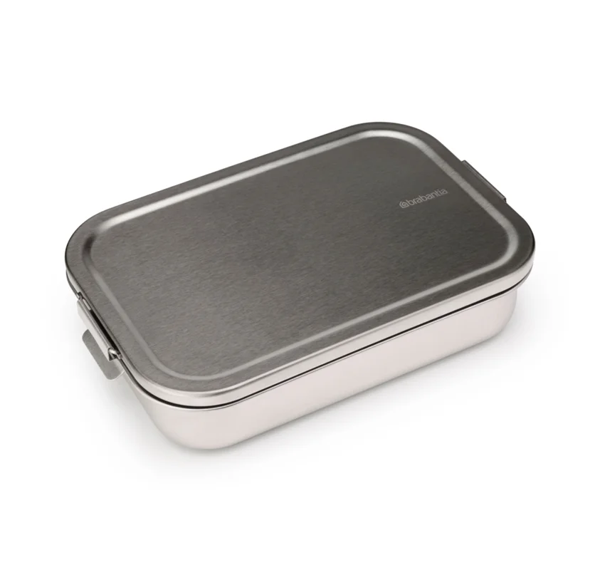 لانچ باکس استیل مات بزرگ برابانتیا